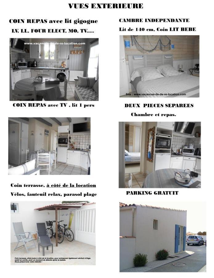 Ile De Re, La Danae, Velos, Wifi, Possibilite Cuisine, Linge, Parking Gratuit Saint-Martin-de-Re Bagian luar foto